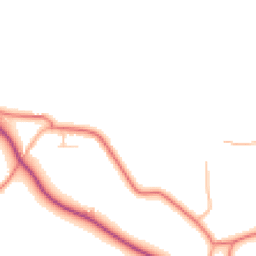Daytime road noise heatmap for SK10 4PY