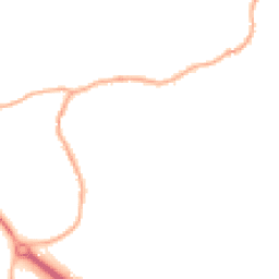 Night-time road noise heatmap for SK10 5AE