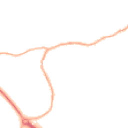 Night-time road noise heatmap for SK10 5FB