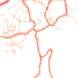 Daytime road noise heatmap for SK10 5GF