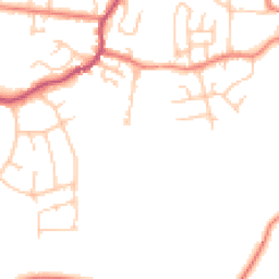 Daytime road noise heatmap for SK10 5NZ