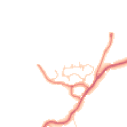 Daytime road noise heatmap for SK10 5UF