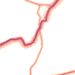 Daytime road noise heatmap for SK11 0AD