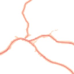 Daytime road noise heatmap for SK11 0BU