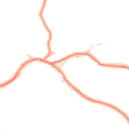 Daytime road noise heatmap for SK11 0BY