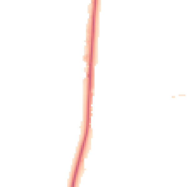 Night-time road noise heatmap for SK11 0JX