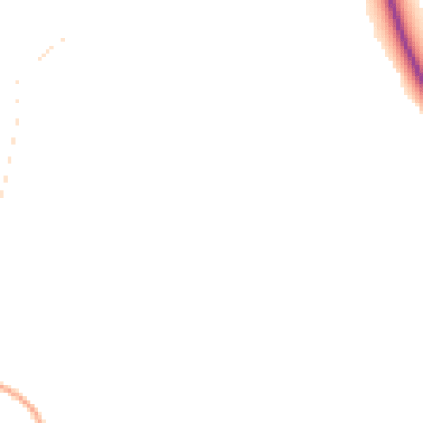 Daytime road noise heatmap for SK11 0PB