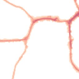Night-time road noise heatmap for SK11 6PP