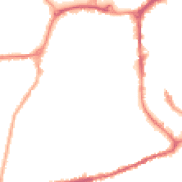 Night-time road noise heatmap for SK11 6QX