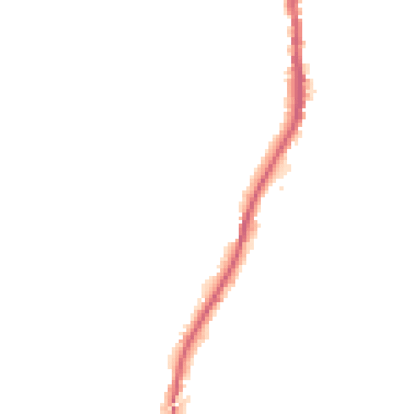 Night-time road noise heatmap for SK11 7RY