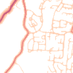 Daytime road noise heatmap for SK11 8TJ