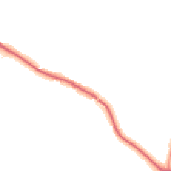 Night-time road noise heatmap for SK11 9AX