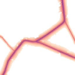 Daytime road noise heatmap for SK11 9DJ