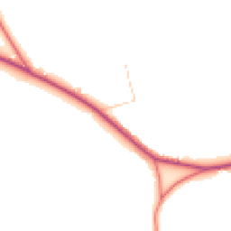 Daytime road noise heatmap for SK11 9FY