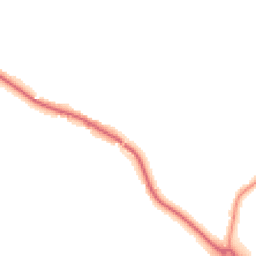 Night-time road noise heatmap for SK11 9GG