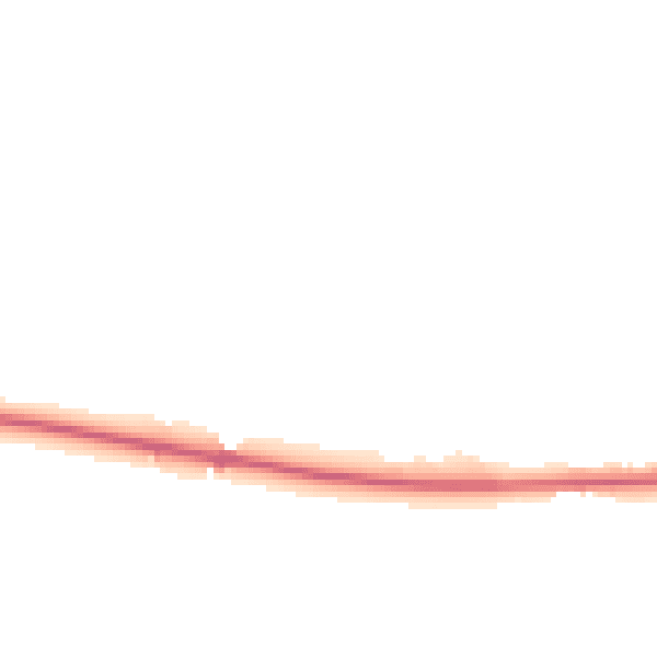 Night-time road noise heatmap for SK11 9PD