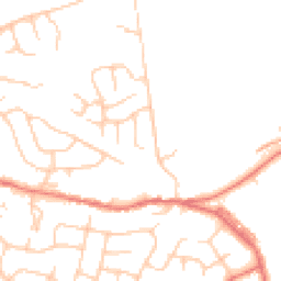 Daytime road noise heatmap for SK12 1BJ
