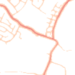 Daytime road noise heatmap for SK12 1FS