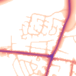 Daytime road noise heatmap for SK12 1UQ