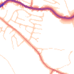 Daytime road noise heatmap for SK12 2DD