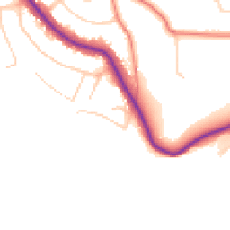 Daytime road noise heatmap for SK12 2LS