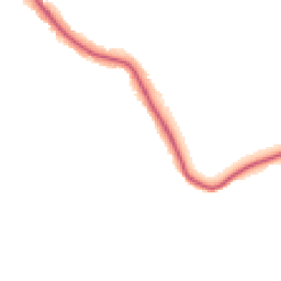 Night-time road noise heatmap for SK12 2LS