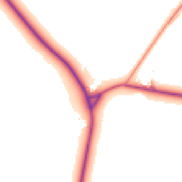 Daytime road noise heatmap for SK17 0DU