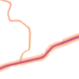Daytime road noise heatmap for SK17 0HN