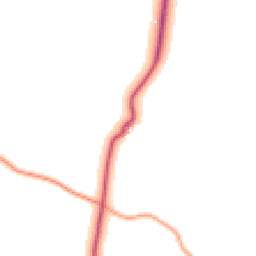 Daytime road noise heatmap for SK17 0LA