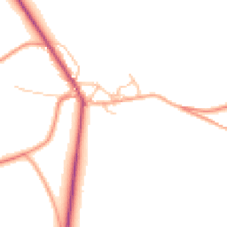 Daytime road noise heatmap for SK17 0PQ