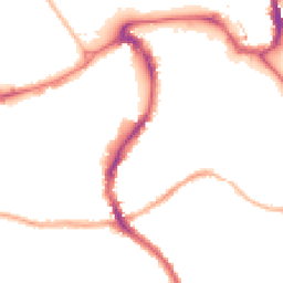 Night-time road noise heatmap for SK17 6EE