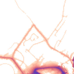 Daytime road noise heatmap for SK17 6FE