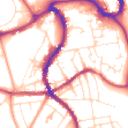 Daytime road noise heatmap for SK17 6JZ