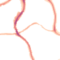 Night-time road noise heatmap for SK17 6LS