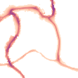 Night-time road noise heatmap for SK17 6QL