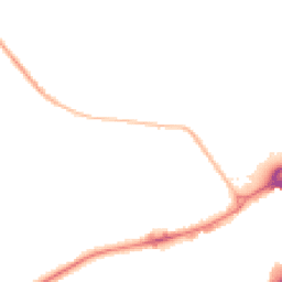 Night-time road noise heatmap for SK17 6SW