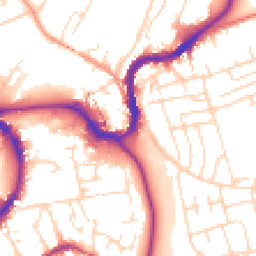 Daytime road noise heatmap for SK17 7DJ