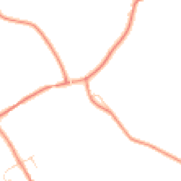 Daytime road noise heatmap for SK17 8BE