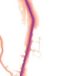 Daytime road noise heatmap for SK17 8FU