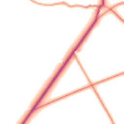 Daytime road noise heatmap for SK17 8RD