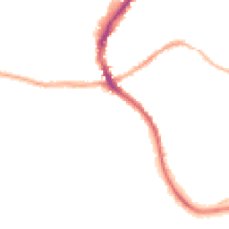 Night-time road noise heatmap for SK17 9DN