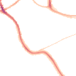 Night-time road noise heatmap for SK17 9HA