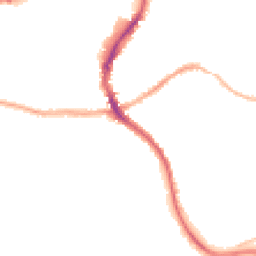 Night-time road noise heatmap for SK17 9NX