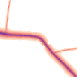 Daytime road noise heatmap for SK17 9QG