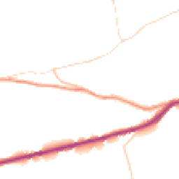 Daytime road noise heatmap for SK22 1AA