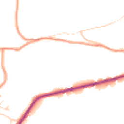 Daytime road noise heatmap for SK22 1AL