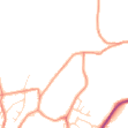 Daytime road noise heatmap for SK22 1BB