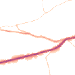 Daytime road noise heatmap for SK22 1BL