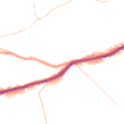 Daytime road noise heatmap for SK22 1BP