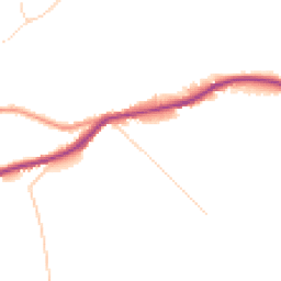 Daytime road noise heatmap for SK22 1BS